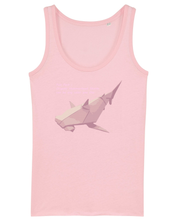 Origami hammerhead Cotton Pink