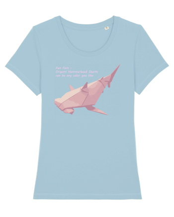 Origami hammerhead Sky Blue