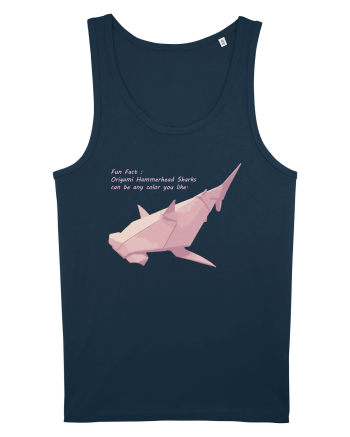 Origami hammerhead Navy