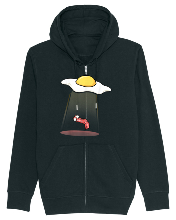 Funny Alien Breakfast Black