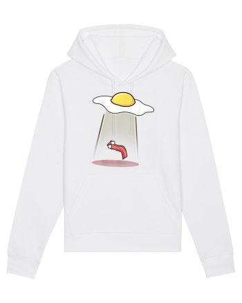 Funny Alien Breakfast White