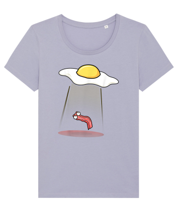 Funny Alien Breakfast Lavender
