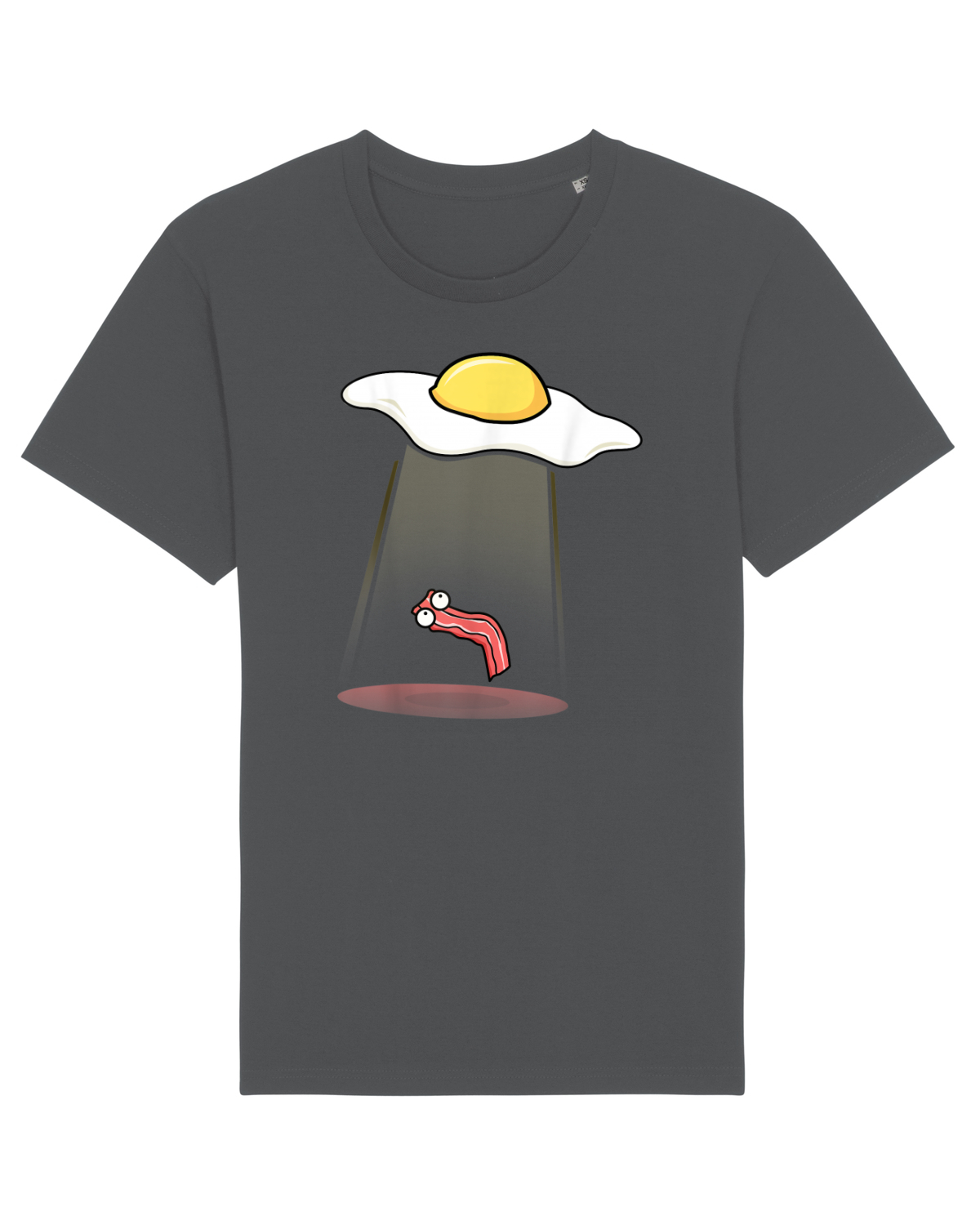 Tricou mânecă scurtă Unisex Rocker Anthracite