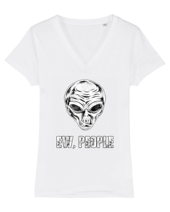 Ew People Funny Alien Face White
