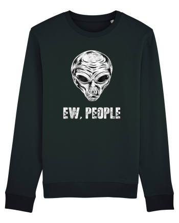 Ew People Funny Alien Face Black