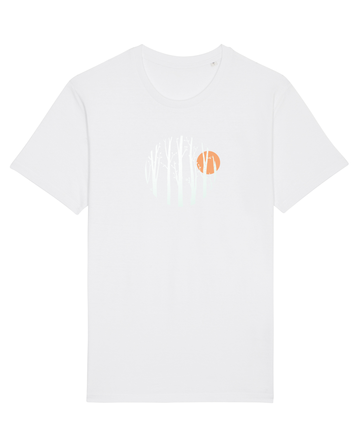 Tricou mânecă scurtă Unisex Rocker White