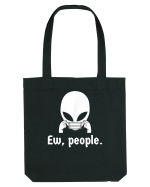 Ew People Introvert Alien Face Mask Sacoșă textilă