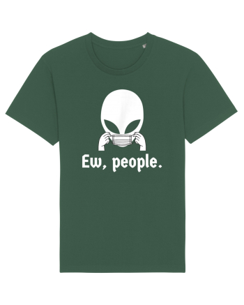 Ew People Introvert Alien Face Mask Bottle Green