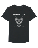 Extra Terrestrial Humans Don't Exist Tricou mânecă scurtă guler larg Bărbat Skater