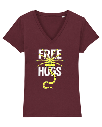 Free Hugs Burgundy