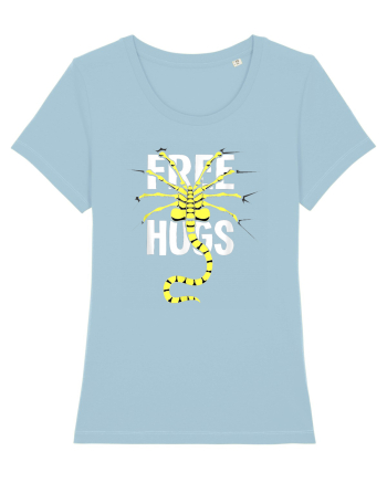 Free Hugs Sky Blue