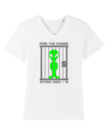 Free The Homies Jail Area 51 White
