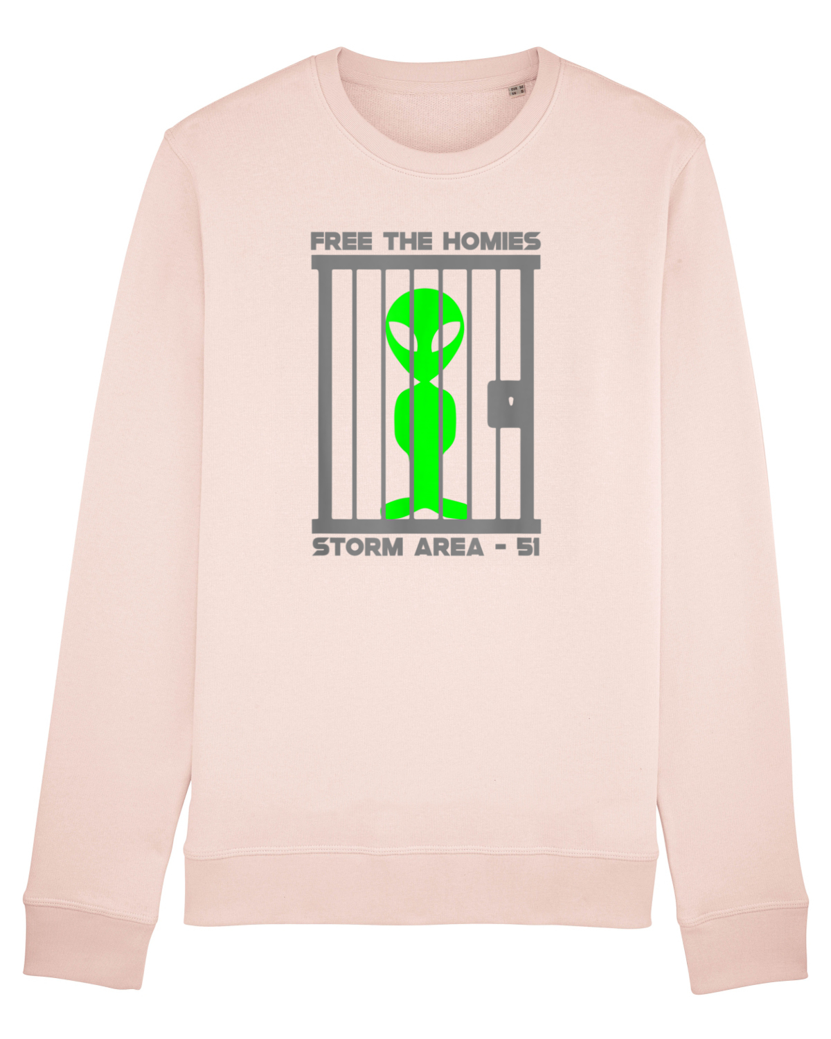 Bluză mânecă lungă Unisex Rise Candy Pink