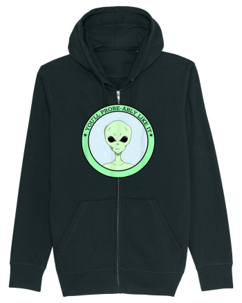 Funny Alien Abduction Probe Ably Black