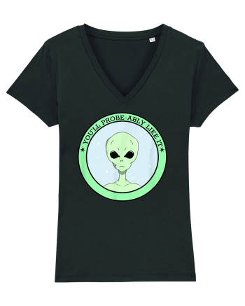 Funny Alien Abduction Probe Ably Black