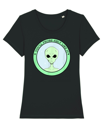Funny Alien Abduction Probe Ably Black
