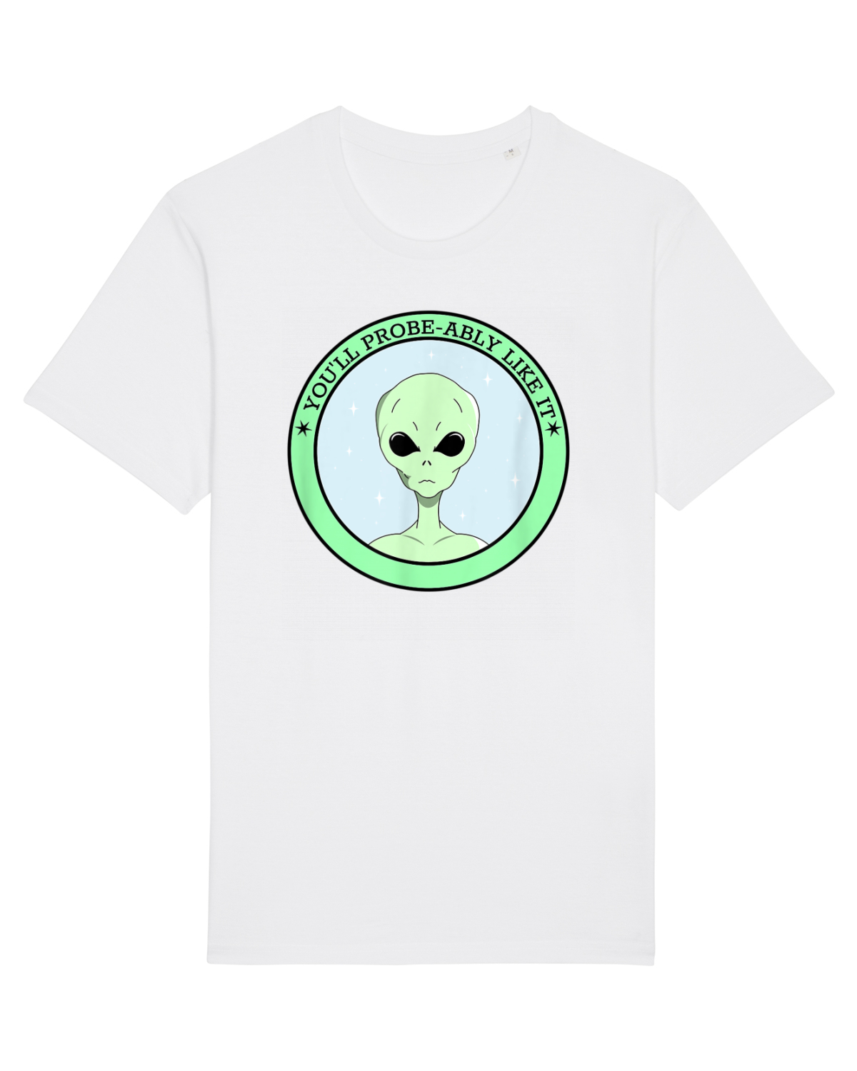 Tricou mânecă scurtă Unisex Rocker White
