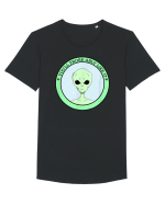 Funny Alien Abduction Probe Ably Tricou mânecă scurtă guler larg Bărbat Skater