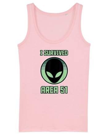 Funny Storm Area 51 Survived Alien Raid Cotton Pink