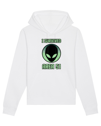 Funny Storm Area 51 Survived Alien Raid White