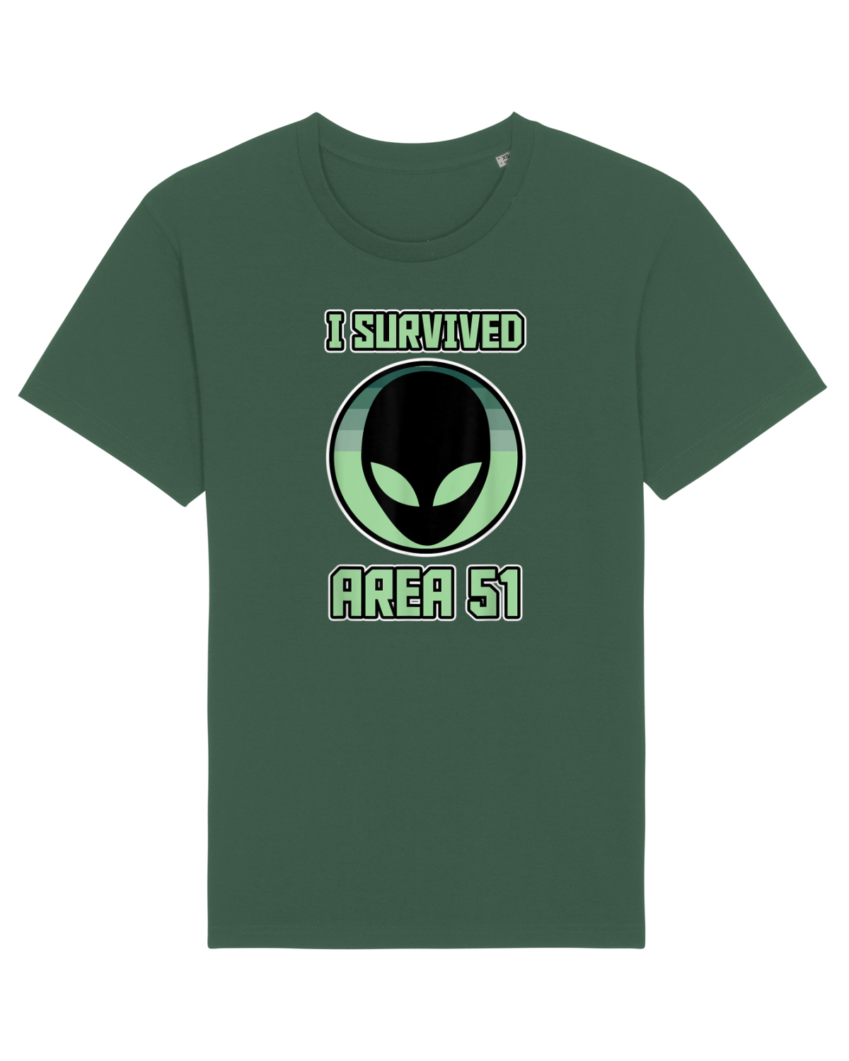 Tricou mânecă scurtă Unisex Rocker Bottle Green