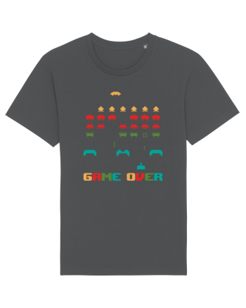 Game Over Retro Arcade Gaming Anthracite