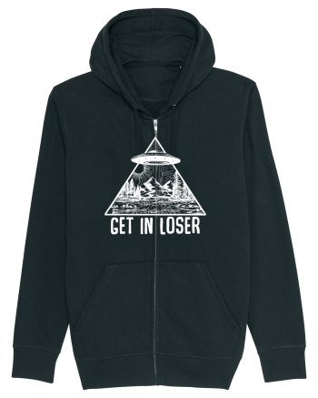 Get In Loser Alien Abduction Conspiracy Black