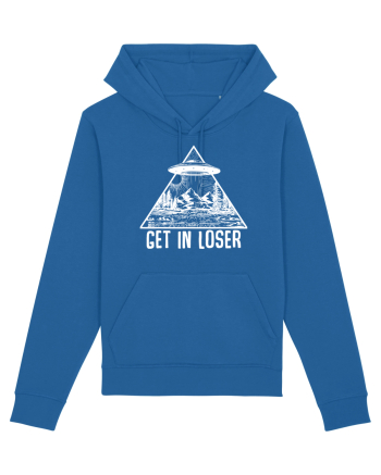 Get In Loser Alien Abduction Conspiracy Royal Blue