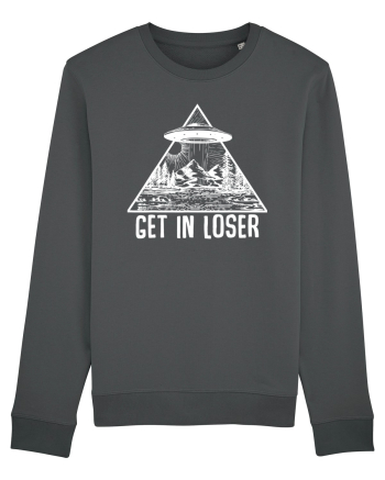 Get In Loser Alien Abduction Conspiracy Anthracite