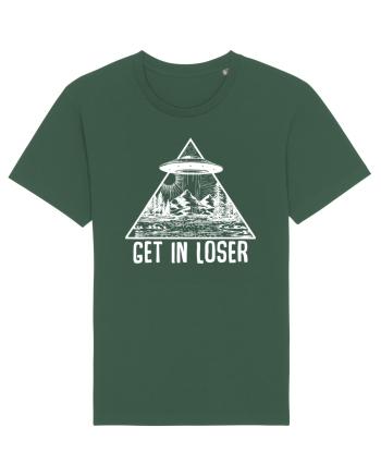 Get In Loser Alien Abduction Conspiracy Bottle Green
