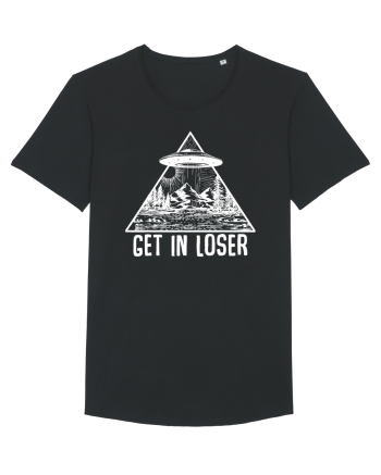Get In Loser Alien Abduction Conspiracy Black