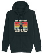 Get In Loser Alien UFO Hanorac cu fermoar Unisex Connector