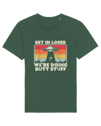 Get In Loser Alien UFO Bottle Green