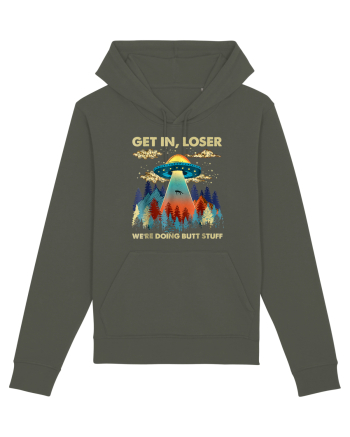 Get In Loser Alien UFO Khaki