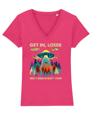 Get In Loser Alien UFO Raspberry