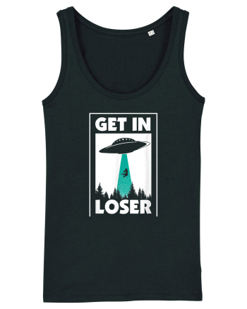 Get In Loser Alien Black