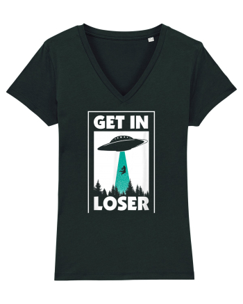 Get In Loser Alien Black