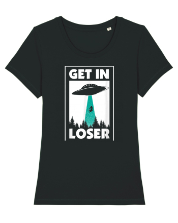 Get In Loser Alien Black