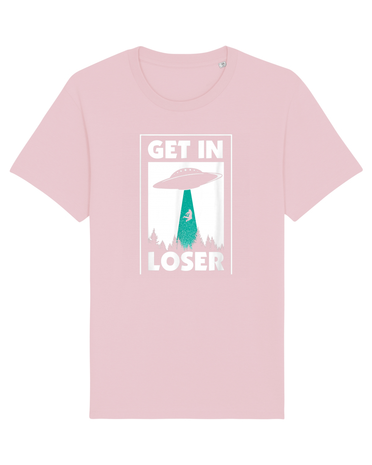 Tricou mânecă scurtă Unisex Rocker Cotton Pink