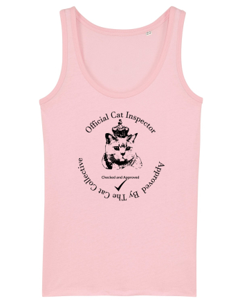 Cat Inspector Cotton Pink