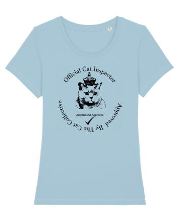 Cat Inspector Sky Blue