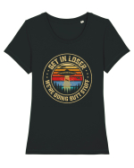Get In Loser We're Doing Butt Stuff Tricou mânecă scurtă guler larg fitted Damă Expresser