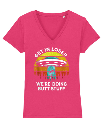 Get In Loser We're Doing Butt Stuff Raspberry