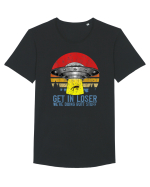 Get In Loser We're Doing Butt Stuff Tricou mânecă scurtă guler larg Bărbat Skater