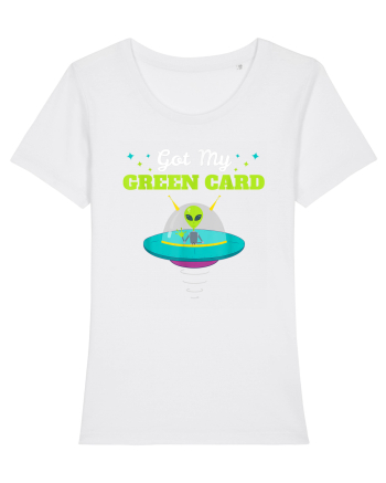 Got my Green Card Immigration Alien White