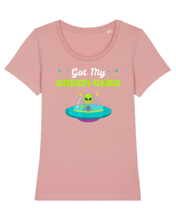 Got my Green Card Immigration Alien Canyon Pink