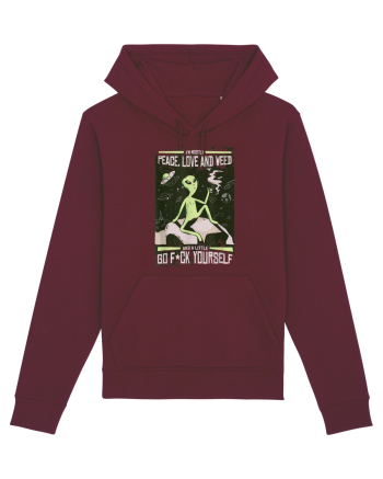 High Alien Stoner Burgundy