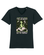 High Alien Stoner Tricou mânecă scurtă guler V Bărbat Presenter