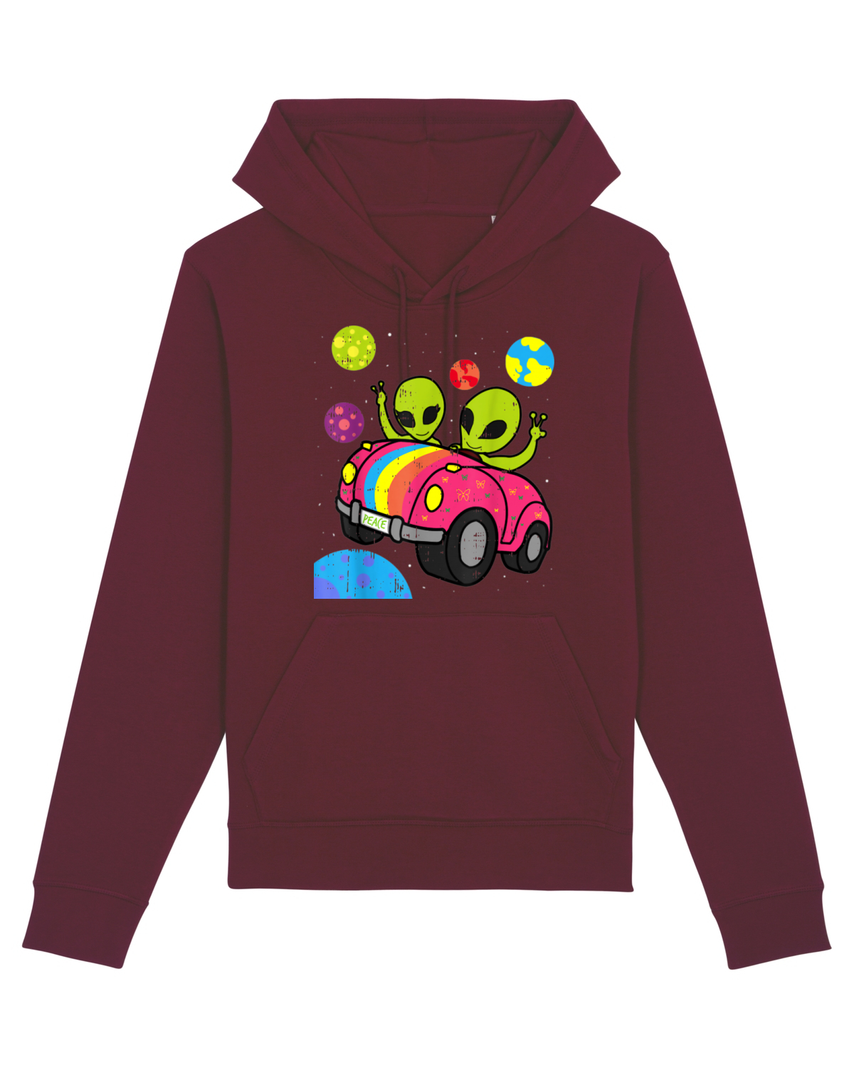 Hanorac Unisex Drummer Burgundy