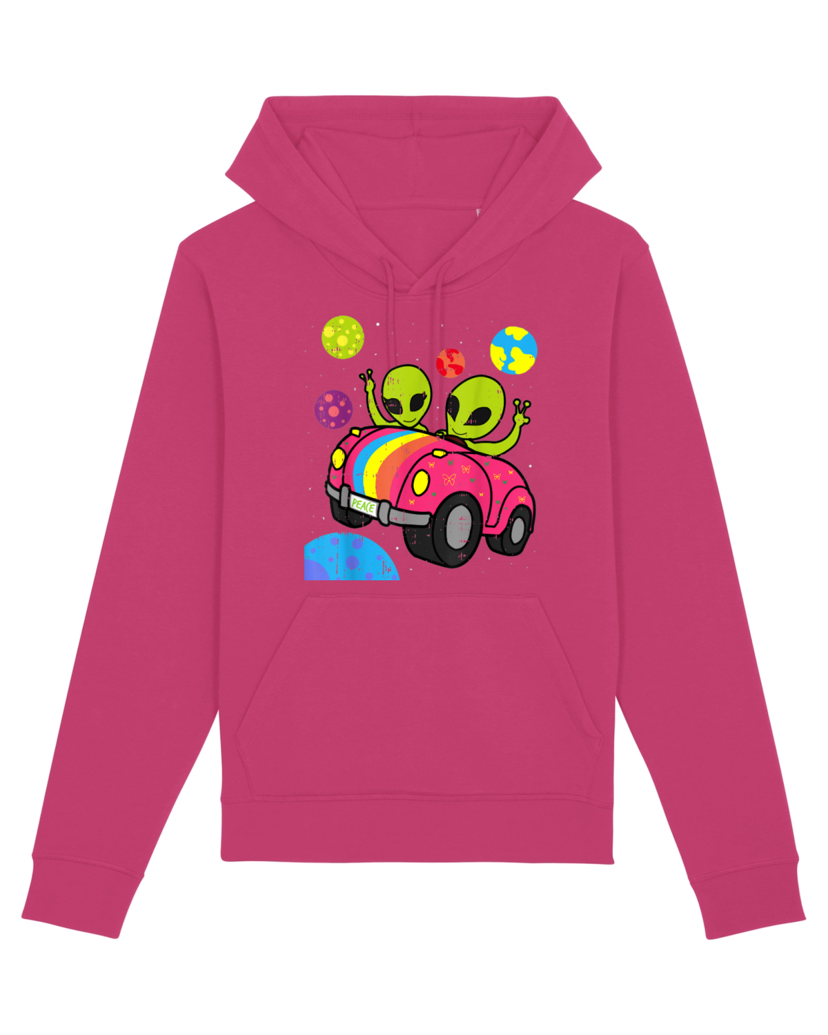 Hanorac Unisex Drummer Raspberry